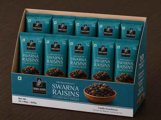 Premium Black Raisins | 3.5 oz Resealable Pouch