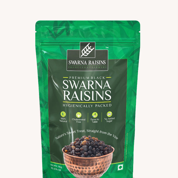 Premium Black Raisins | 7 oz Family Pouch